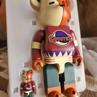 Arizona Coyotes Utah Mammoth Hockey Club BearBrick Figure NEW