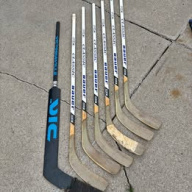 Hockey Sticks (LH wood Bauer and goalie)