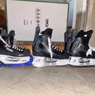Hockey Skates - Bauer & American A2.0 - 3 Pairs